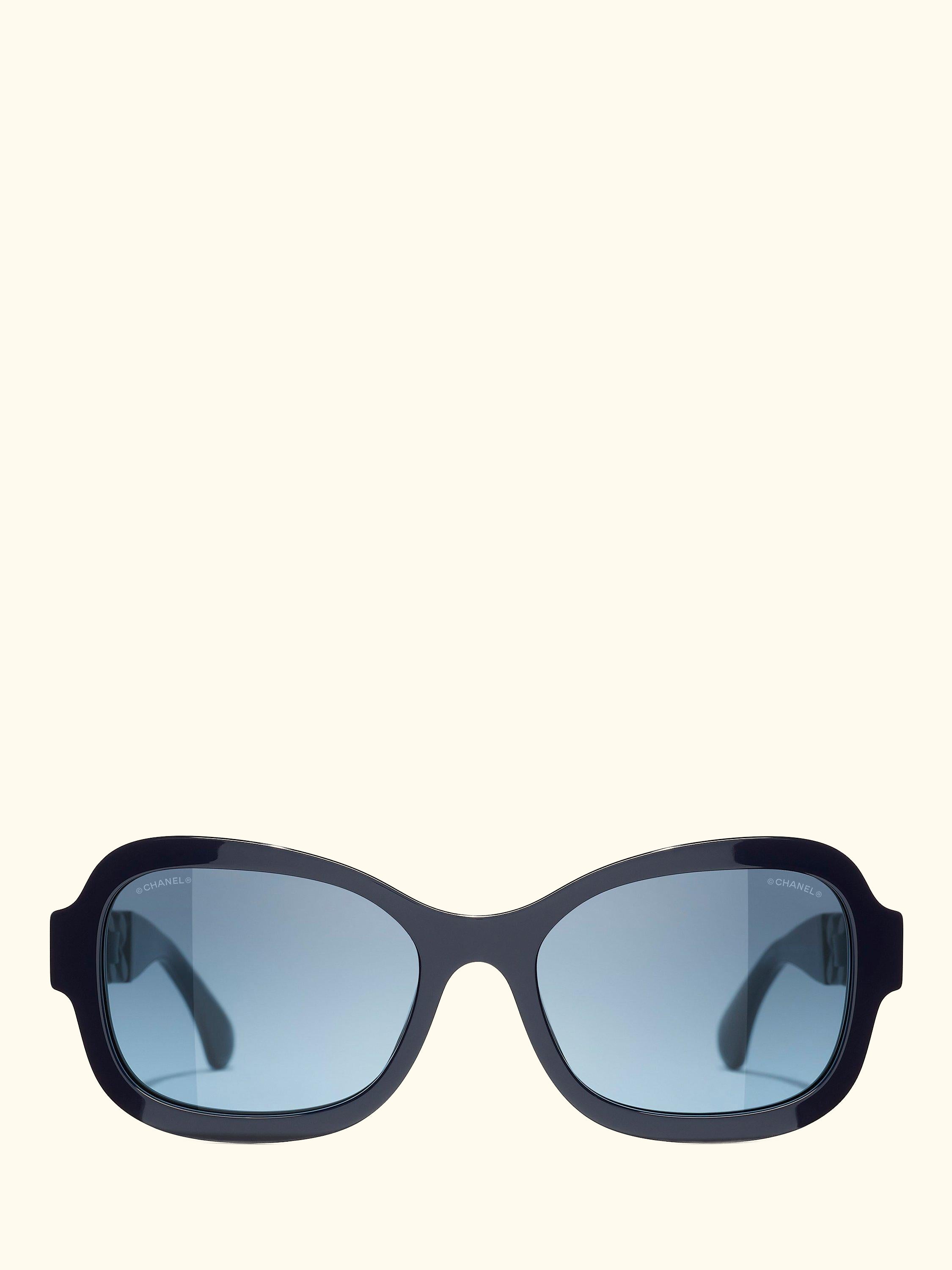 Irregular Sunglasses CH5465Q Blue Vendome/Blue Gradient