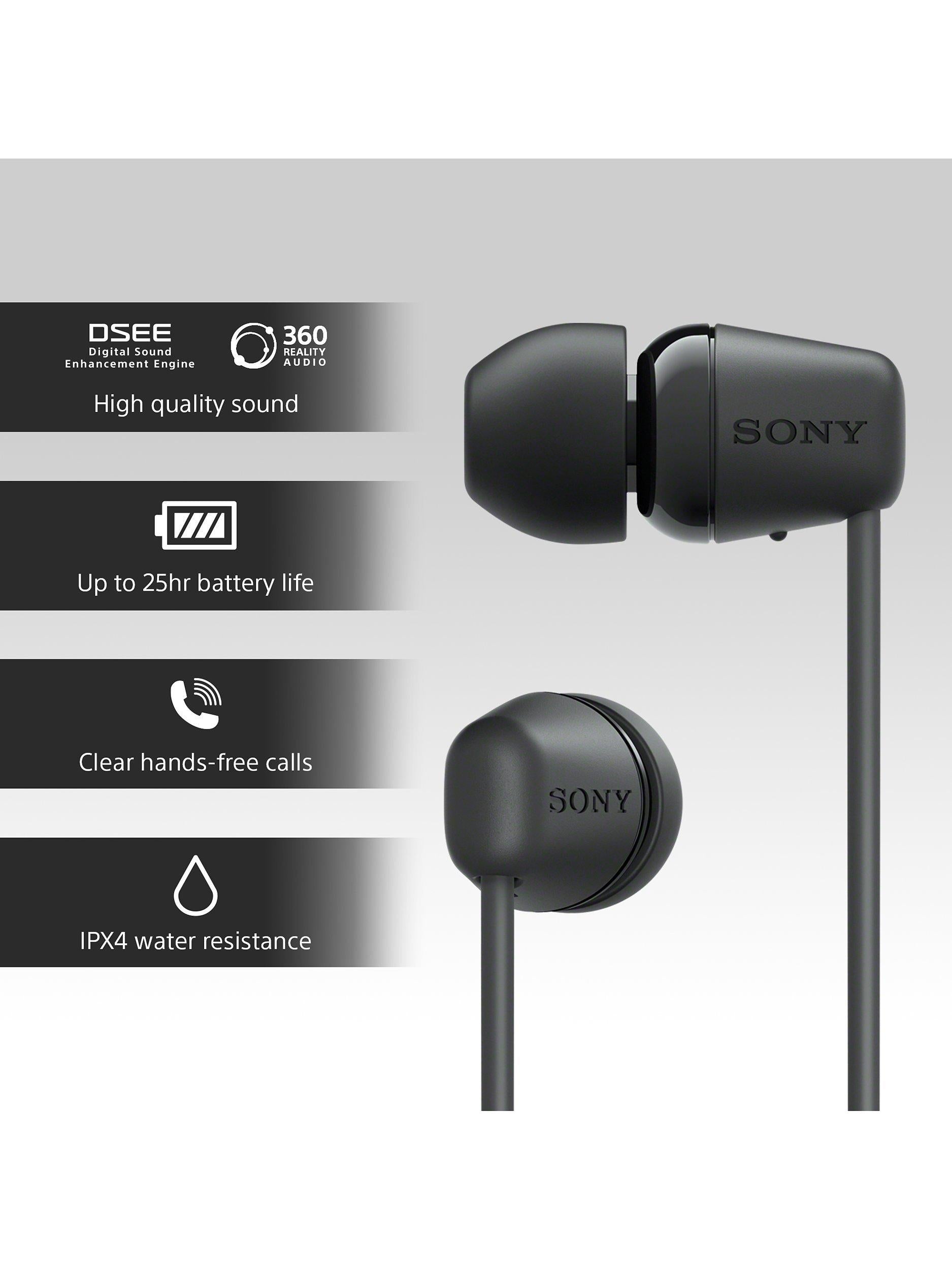 WI-C100 Bluetooth Wireless In-Ear Headphones with Mic/Remote
