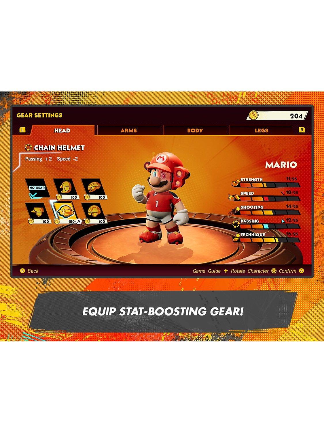 Mario Strikers: Battle League Football, Switch