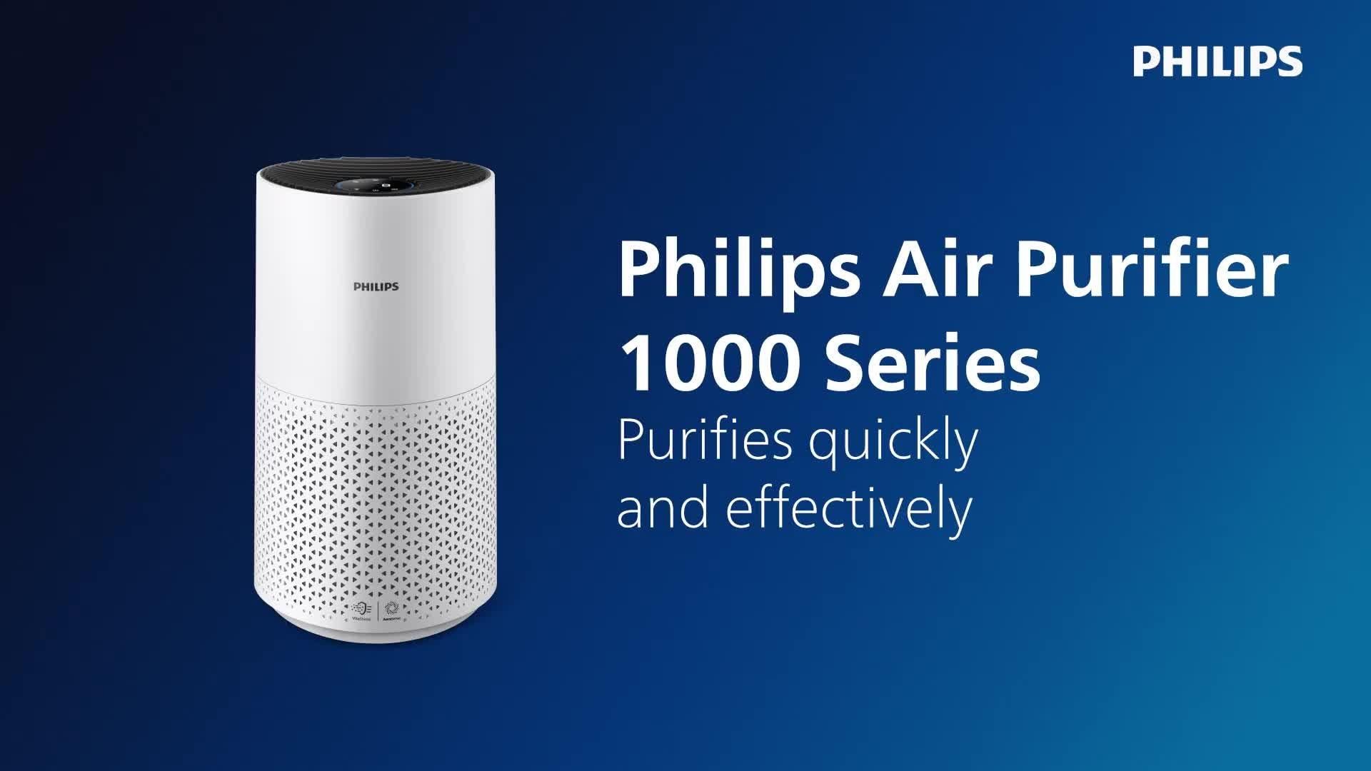 1000i Series AC1715/30 Air Purifier, White