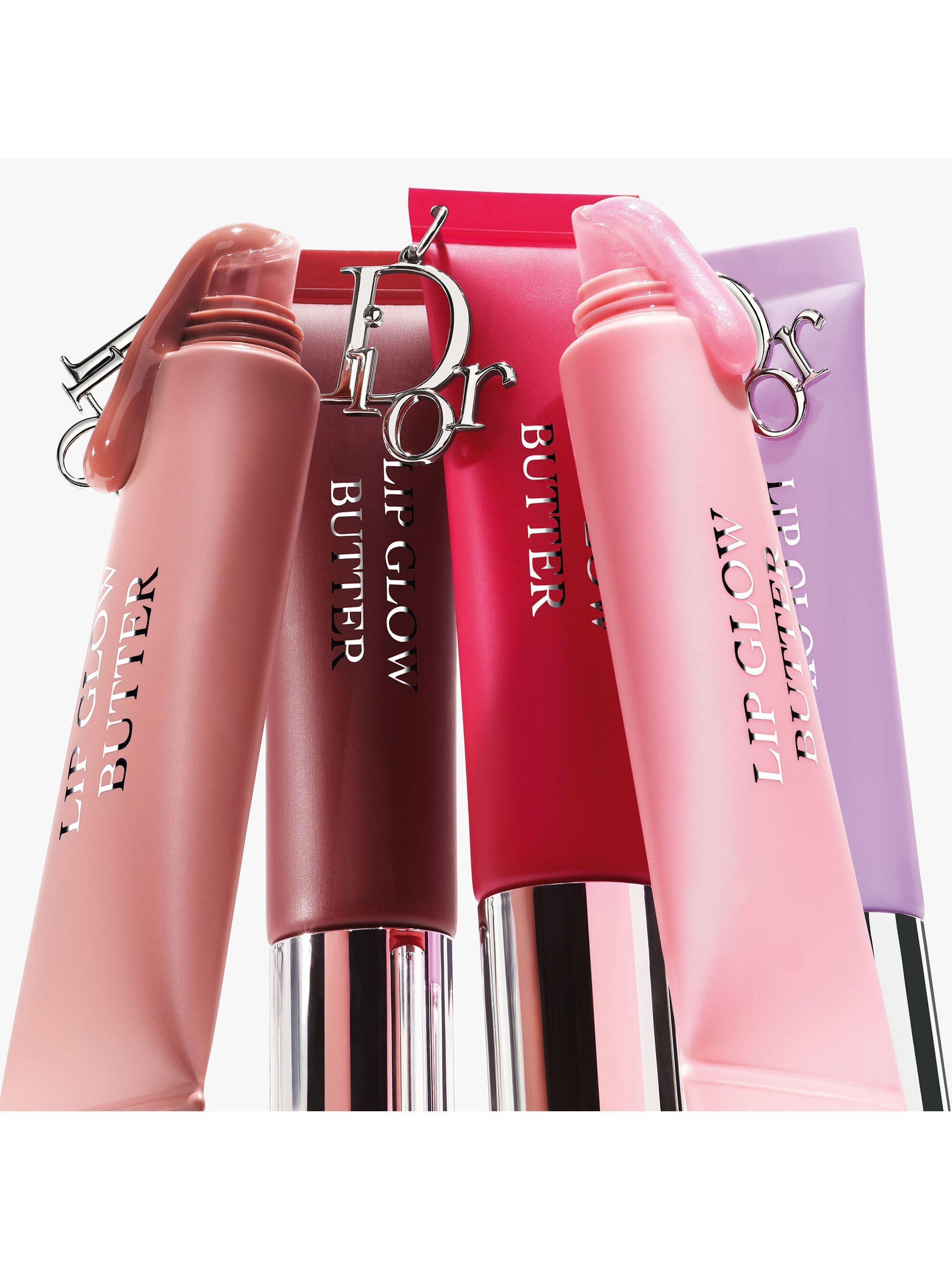 Addict Lip Glow Butter 101 Glazed Pink & DIOR Backstage Rosy Glow Blush 001 Pink Bundle