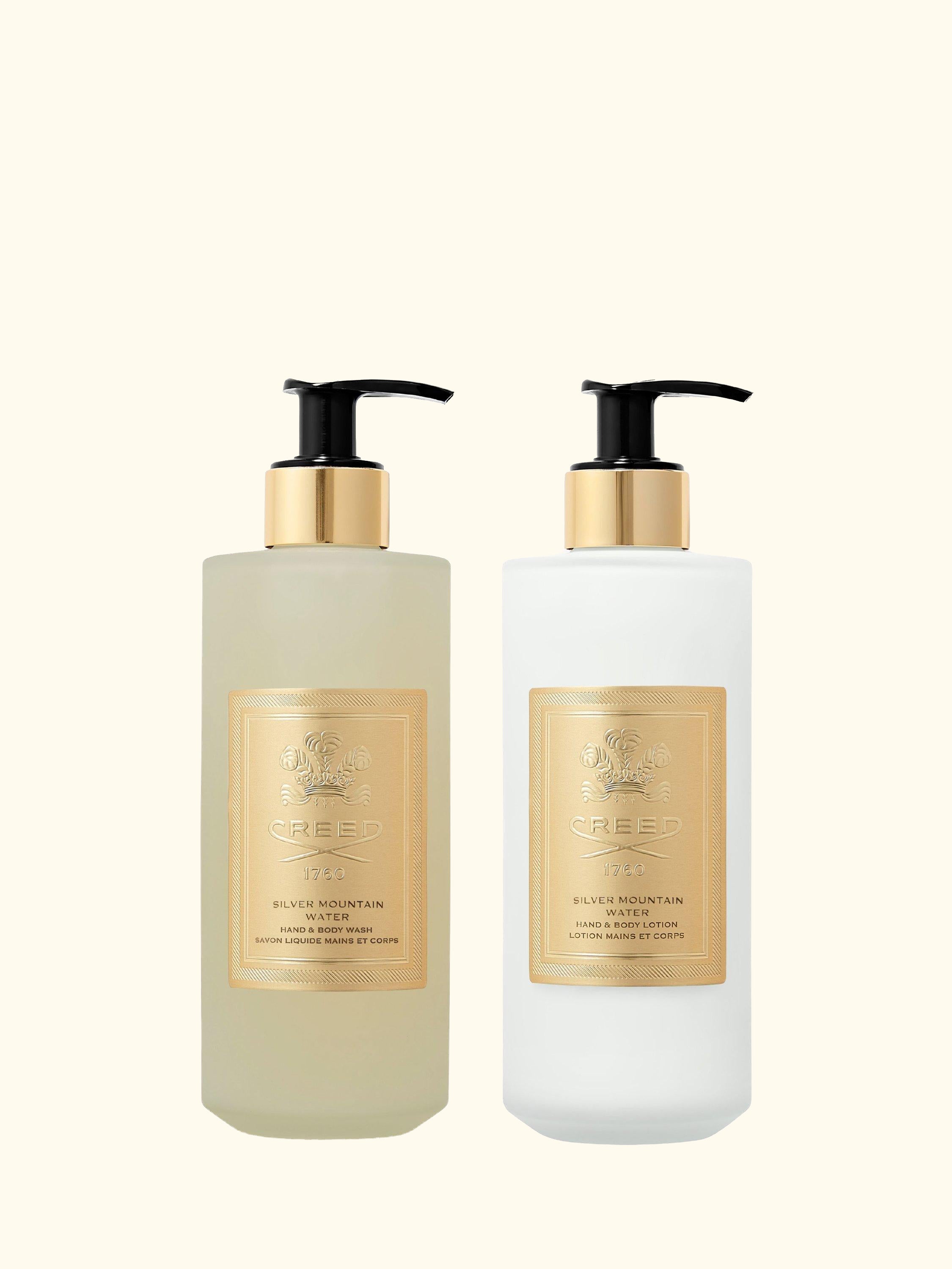 Silver Mountain Water Hand & Body Wash 300ml and Silver Mountain Water Hand & Body Lotion 300ml Set